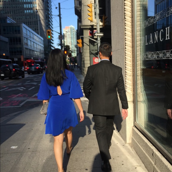 Topshop | Blue Dress - Picture 9 of 10